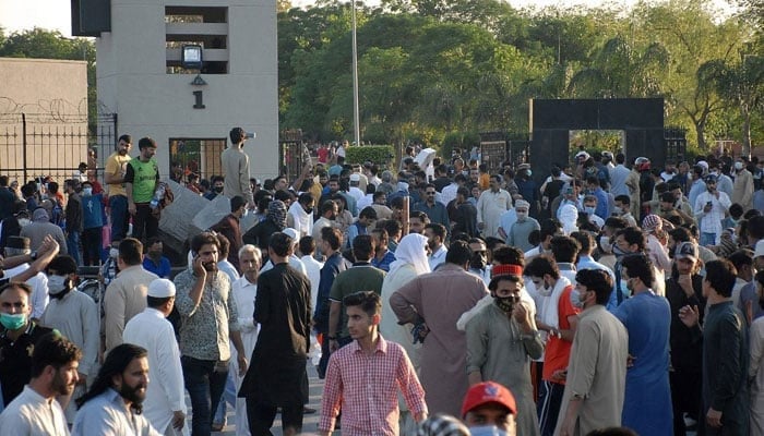 Students clashes in Rawalpindi