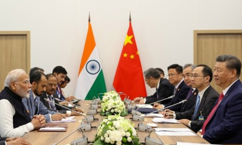 India, China