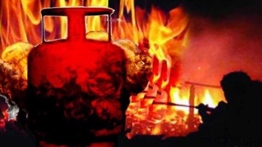 gas cylinder explosion