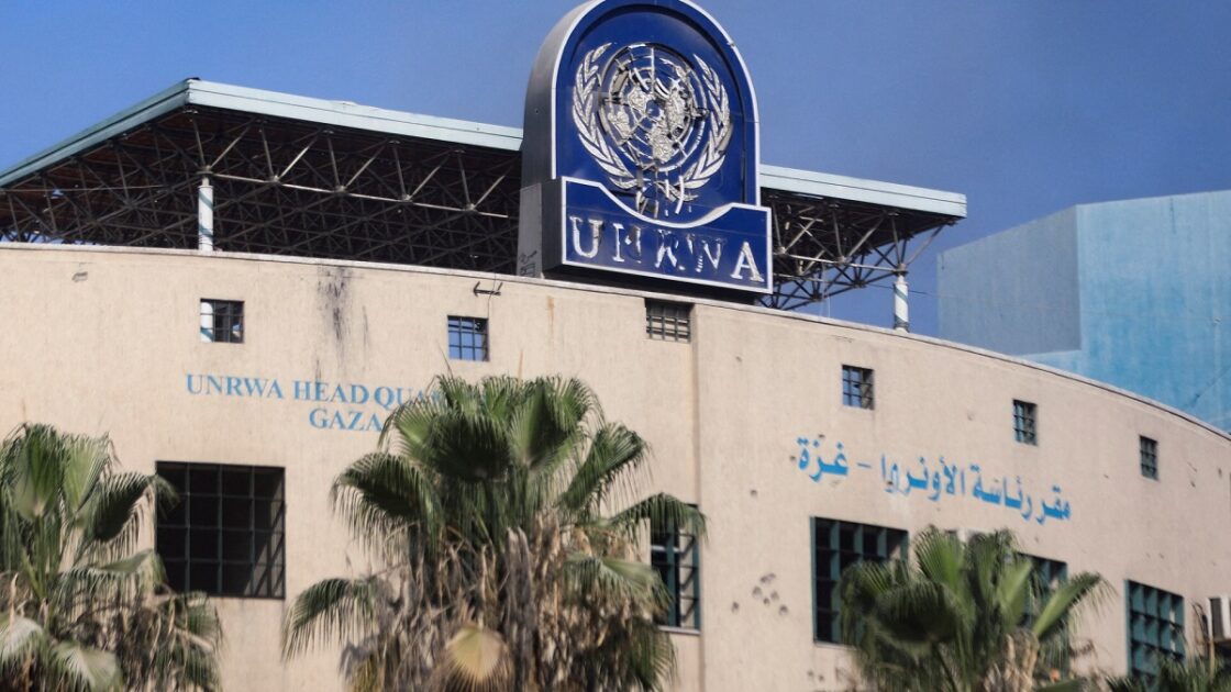 Israeli bulldozers damaged the office of U.N. aid agency UNRWA in the West Bank's Nur Shams camp on Thursday,