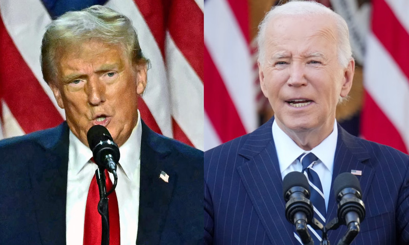 Biden, Trump