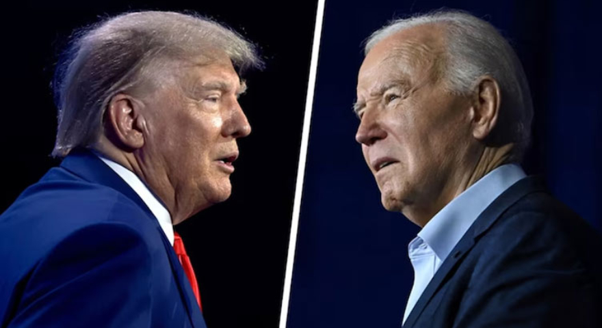 Biden and Trump