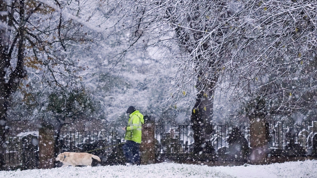 snowfall UK