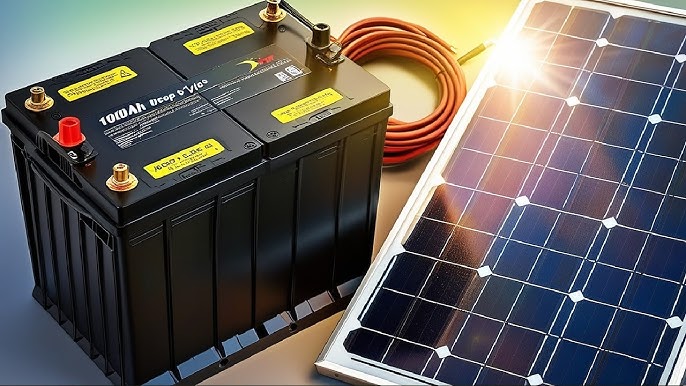 solar panel batteries