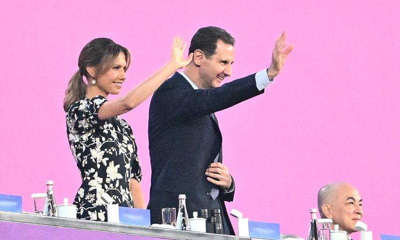 Syria's Assad, his family in Moscow