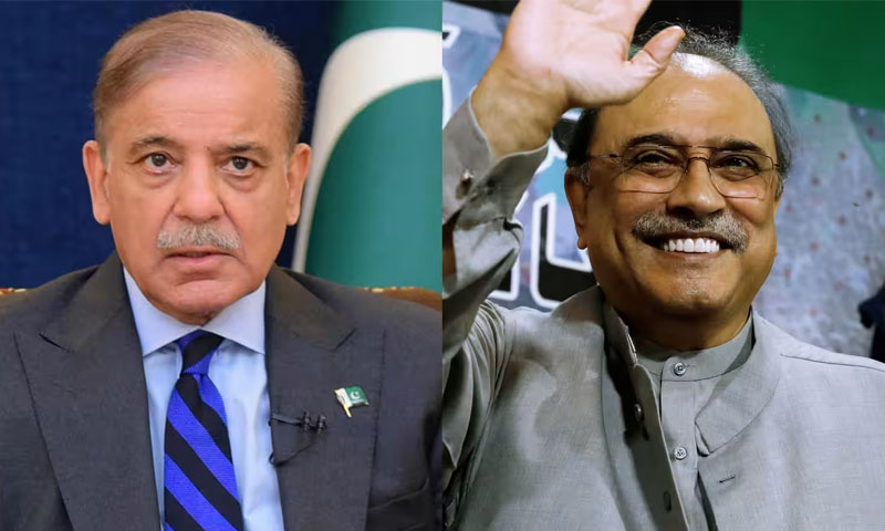 President Zardari PM Shehbaz