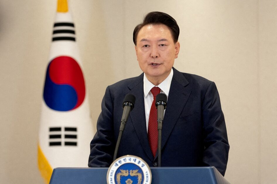 South Korean court approved an arrest warrant for President Yoon Suk Yeol, who has been impeached and suspended from power.