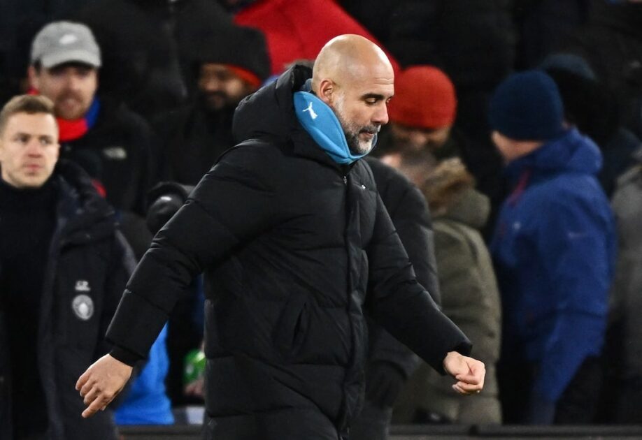 Manchester City cannot think about winning a fifth consecutive Premier League title, Pep Guardiola said, with the team mired in a run of poor performances.