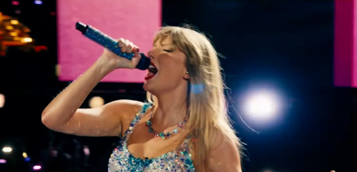 Taylor Swift stirred excitement regarding a possible sequel to her Eras Tour film as she approaches the final weekend of her concert series.