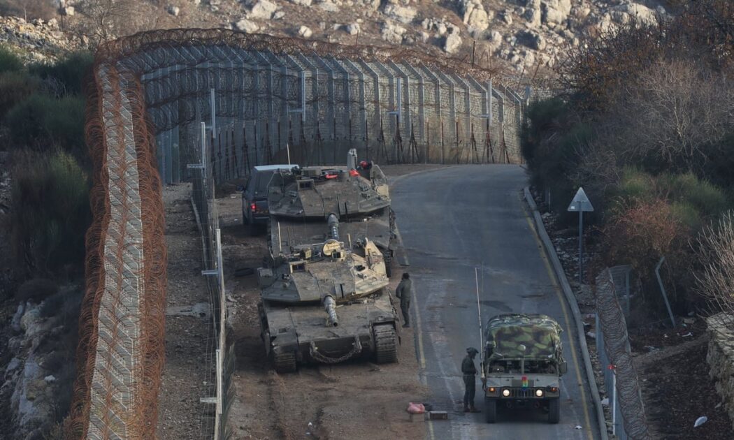 Israeli forces expanded their control in the buffer zone along the border with Syria, capturing additional territory, according to reports.