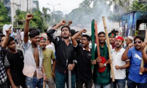 march in Bangladesh