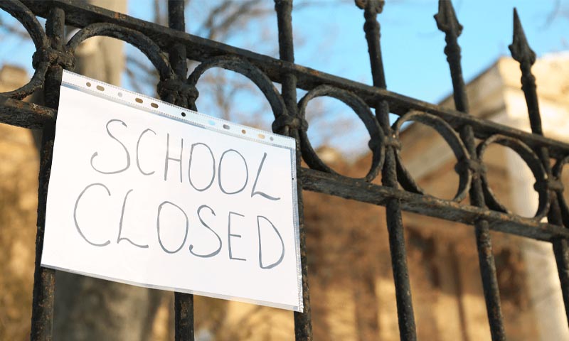 Schools, colleges closed