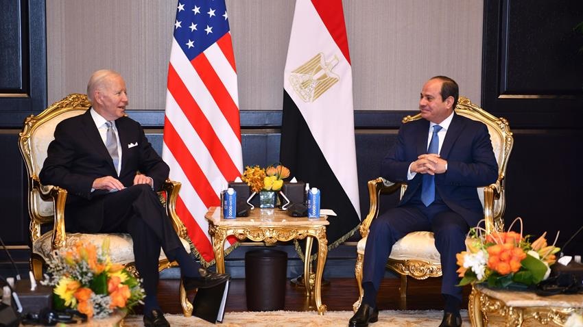 US President Joe Biden and Egyptian President El-Sisi discussed negotiations for a ceasefire and hostage release deal in Gaza.