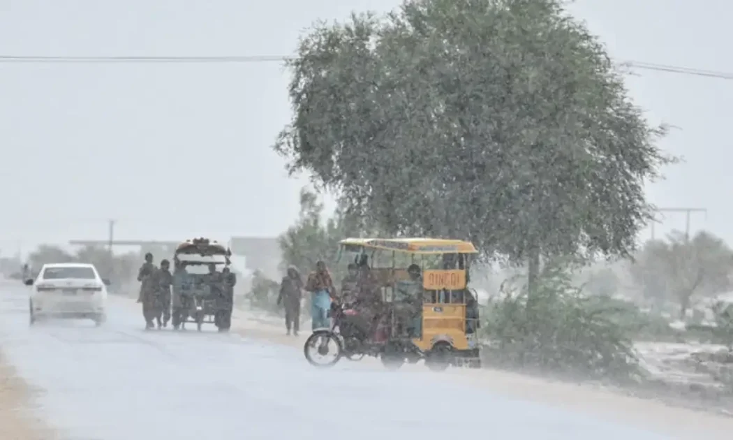 rain snow in Pakistan