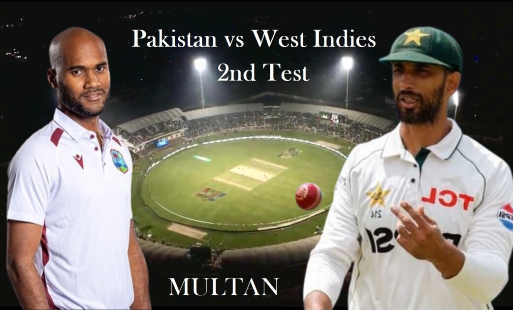 The cricketing spotlight shifts to Multan as the hosts prepare to take on the visitors in the second Pakistan vs West Indies clash today.