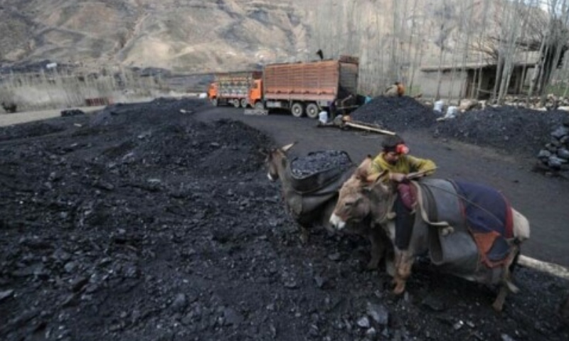 Chinese mine worker