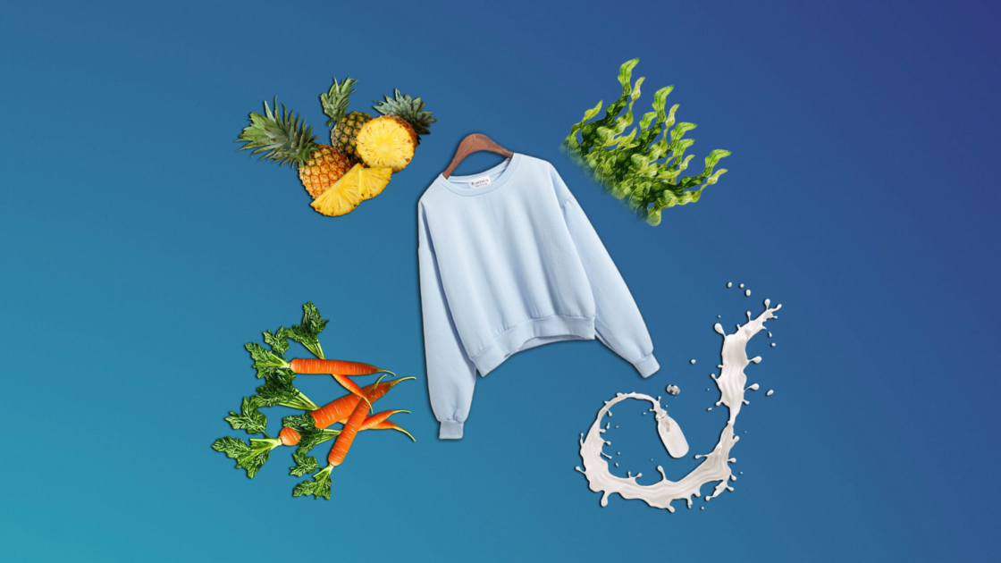 As the textile industry faces sustainability crisis, enter more eco-friendly alternatives: banana, milk, carrot, and seaweed fibres.