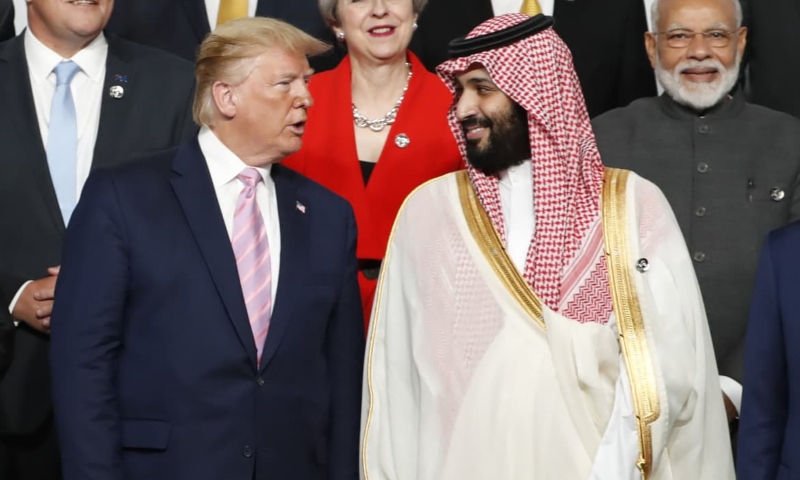 Trump seeks $1 trillion investment from Saudi Arabia