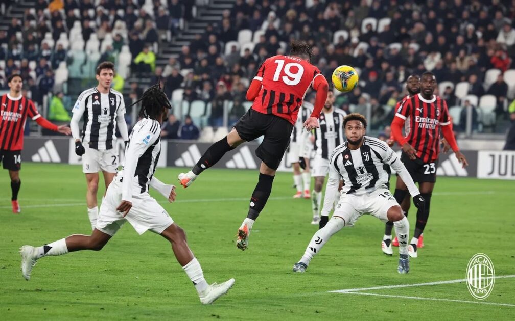 Second-half goals by Samuel Mbangula and Timothy Weah earned Juventus a 2-0 home win over AC Milan in Serie A.