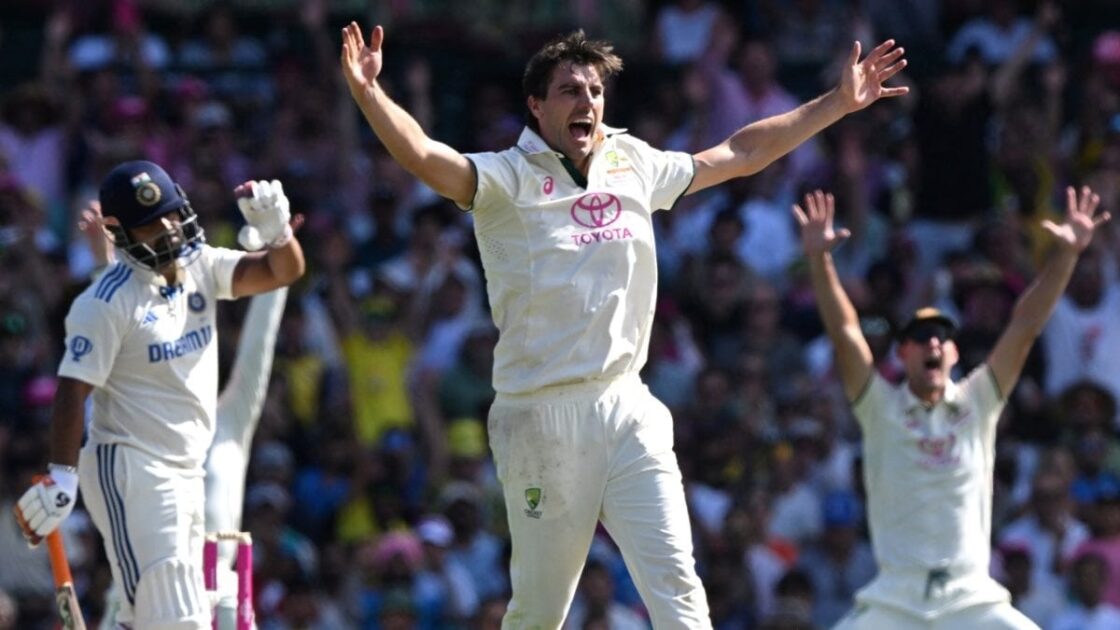 Australian captain Pat Cummins made history by becoming the first bowler to reach 200 wickets in the ICC World Test Championships.