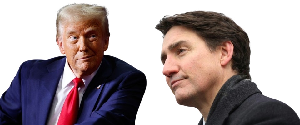 Canadian PM Trudeau dismissed a suggestion by Donald Trump that he might use 