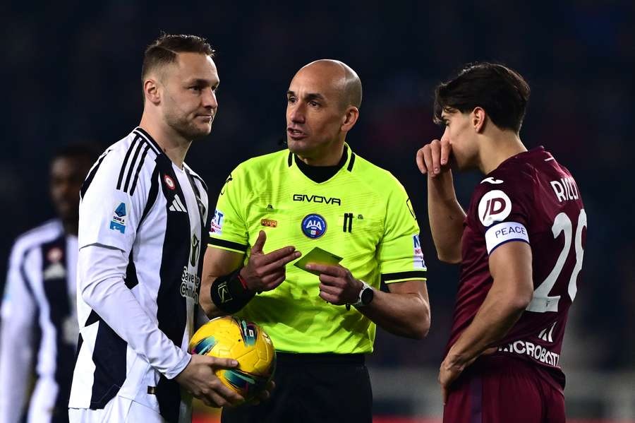 Juventus were held to a 1-1 draw at Torino in Serie A on Saturday after Nikola Vlasic cancelled out Juve's early opener by Kenan Yildiz.