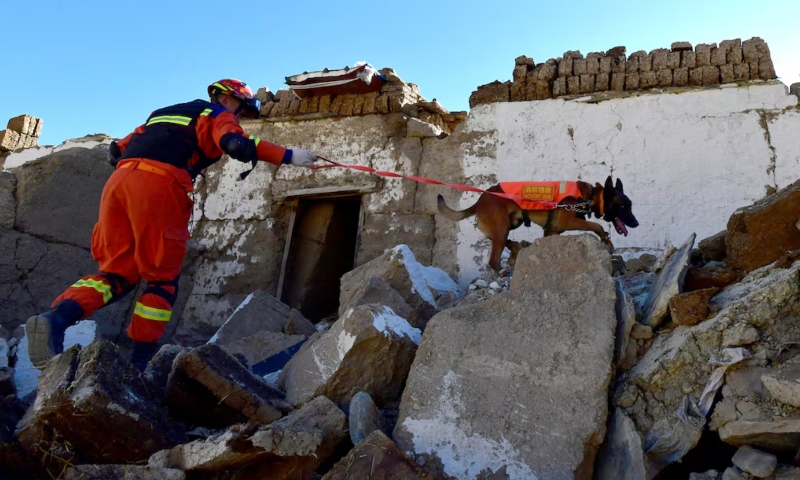 Tibet earthquake