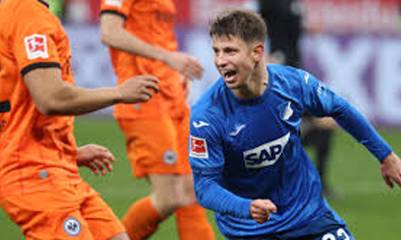 Hoffenheim snatch last-gasp draw against Frankfurt