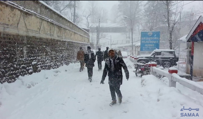 Murree snowfall