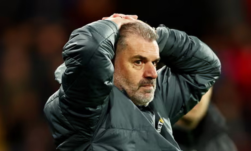 Postecoglou takes blame for latest Tottenham loss