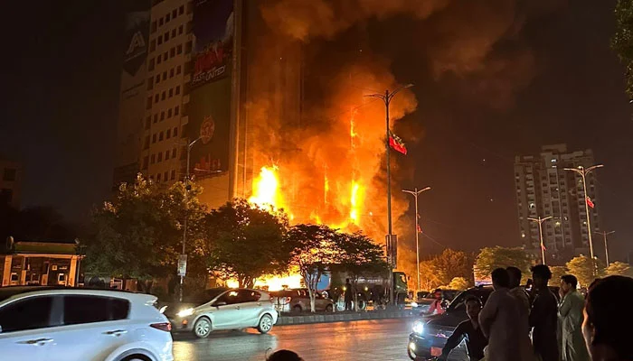 Karachi Glass Tower fire