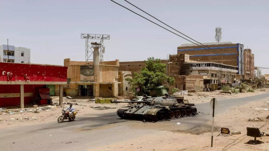 Artillery shelling and air strikes killed at least 56 people across greater Khartoum, the latest bloodshed in Sudan's devastating war.