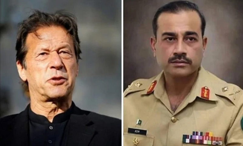 Imran Khan writes to army chief