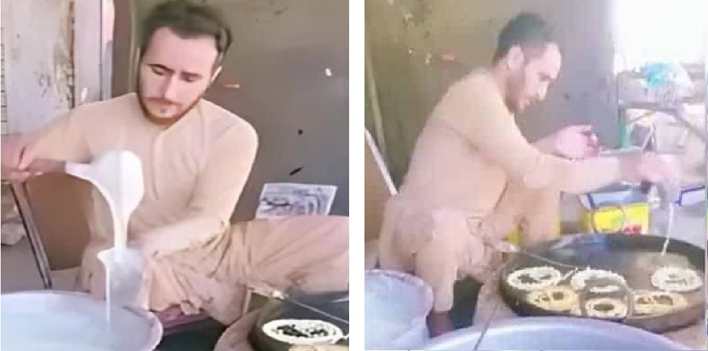 Muhammad Riaz, a former footballer who represented Pakistan in the 2018 Asian Games, is now selling ‘jalebis’ to survive.