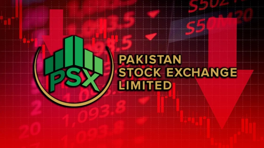 Pakistan Stock Exchange red