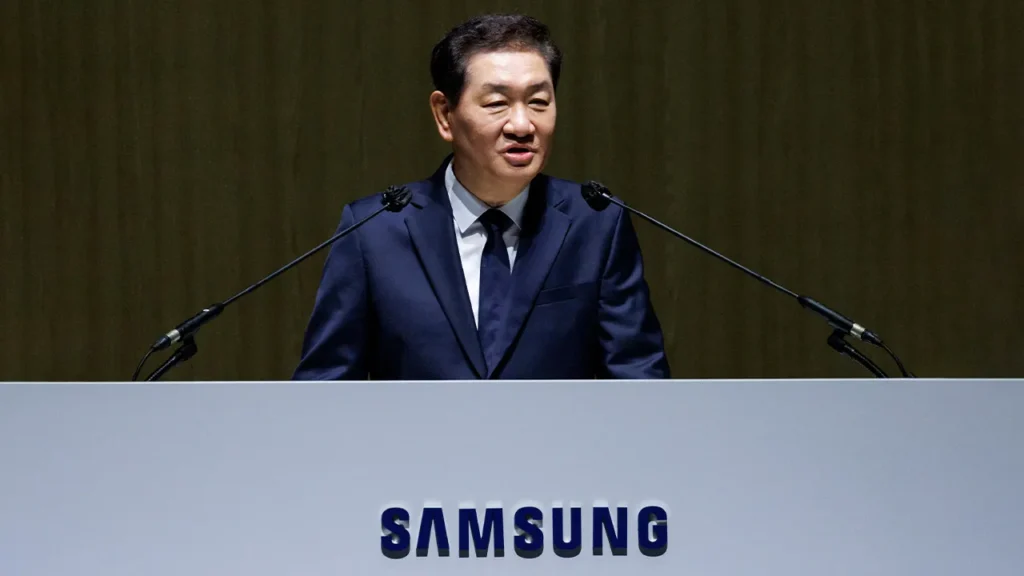 Samsung CEO dies