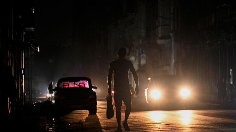 Most Cubans were without power for a second day. but as in the three earlier major outages, they are adjusting -- with resignation.