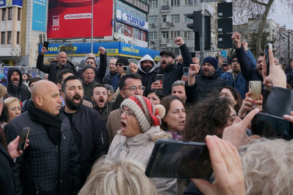 Protests against the detention of Istanbul's mayor grew on Friday and turned increasingly tense, Turkey's biggest show of civil disobedience in more than a decade after President Tayyip Erdogan warned it would not be tolerated.