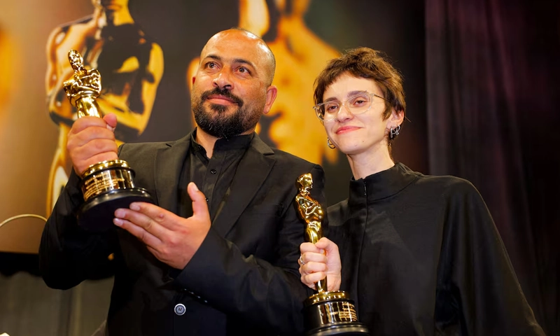 Oscar-winning Palestinian director