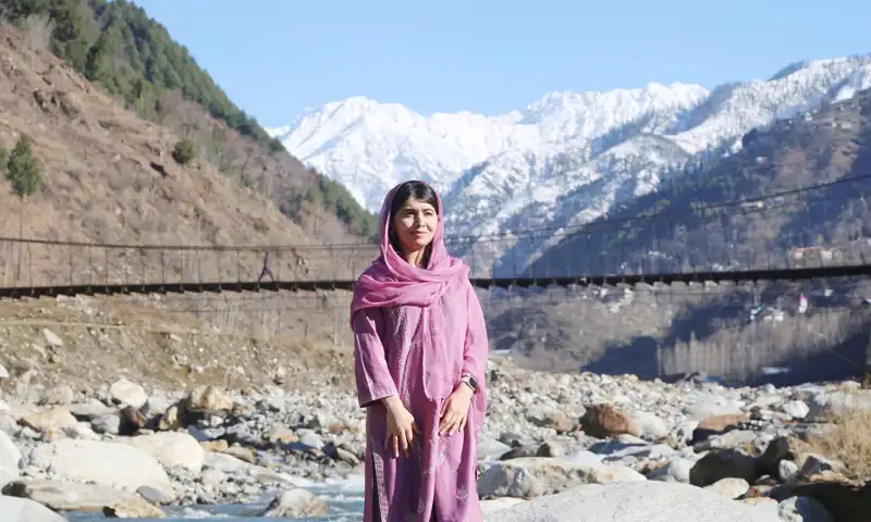 Malala Yousafzai in Shangla