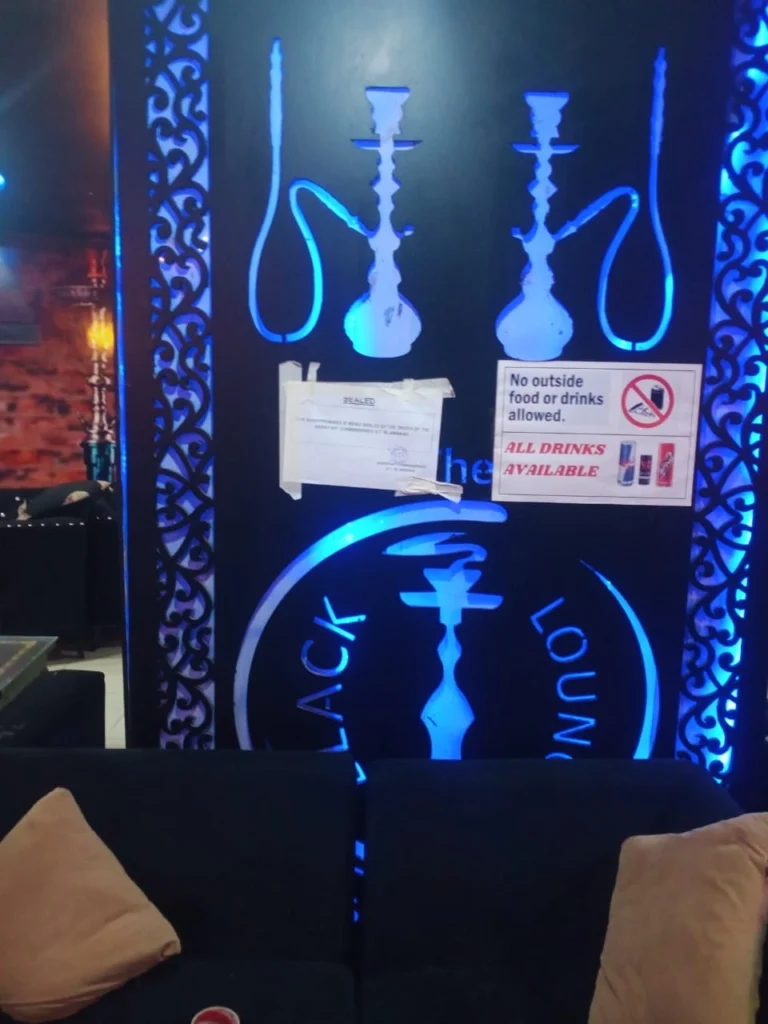 Sheesha ban