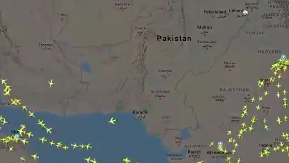 Airspace partially reopned