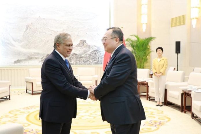 Ishaq Dar China