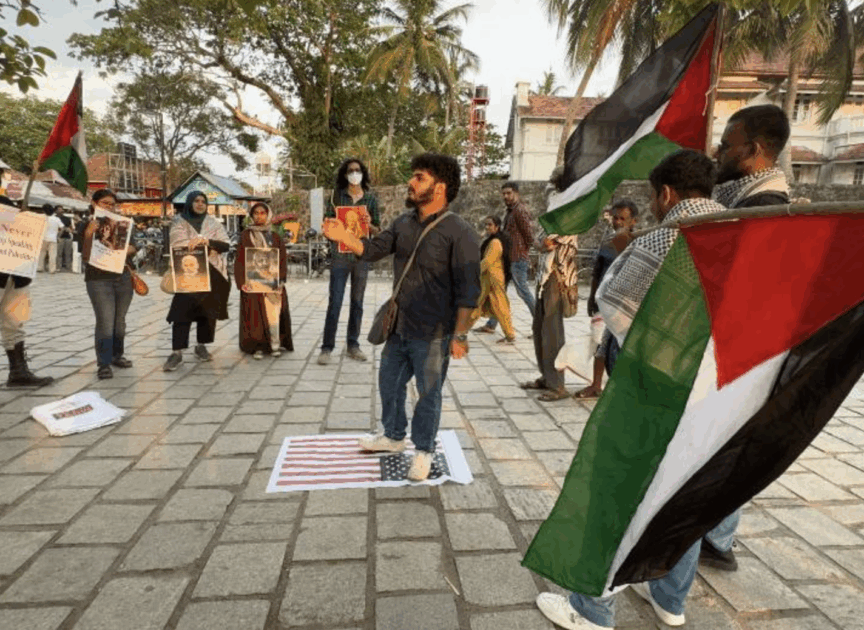 Indian journalist arrested