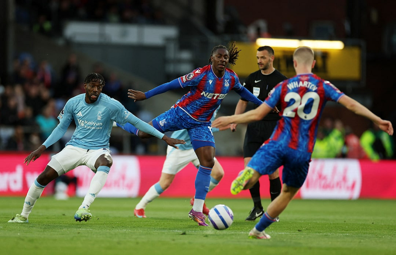 Nottingham Forest's Champions League hopes took a hit with a 1-1 Premier League draw against Crystal Palace.