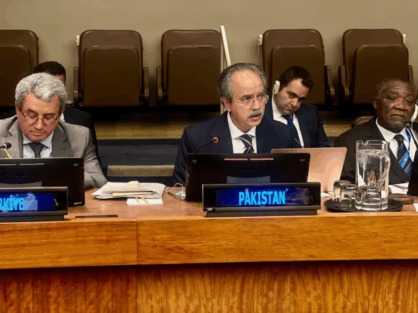Pakistan’s Permanent Representative to the United Nations (UN), Asim Iftikhar, briefed the Organisation of Islamic Cooperation (OIC) Group of Ambassadors in New York, United States, on Wednesday regarding the escalating situation in South Asia.