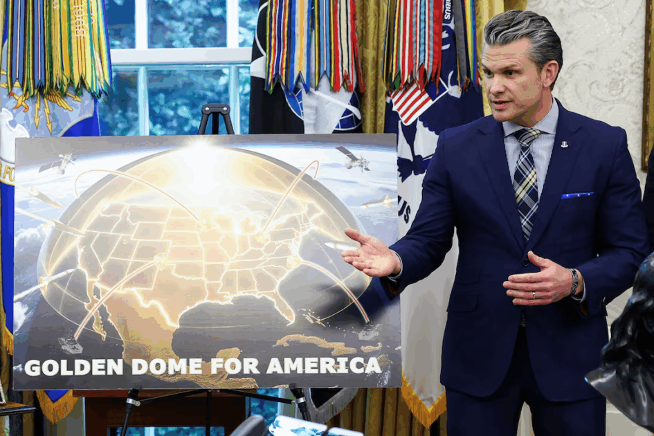 Trump said he selected a design for the $175 billion Golden Dome missile defense shield and named a Space Force general to head the programme