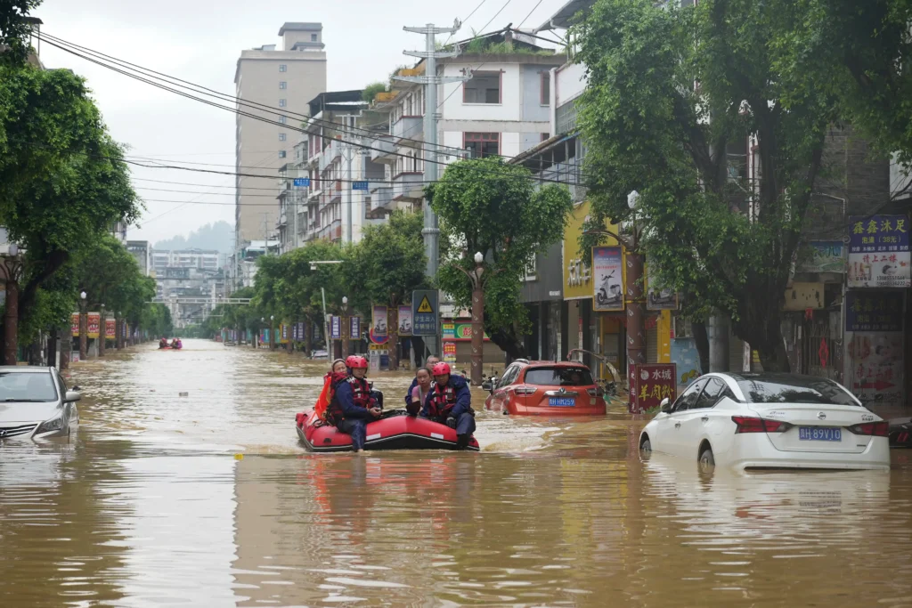China flood