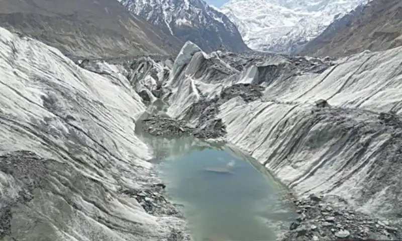 glacier brusts warning issued in KP