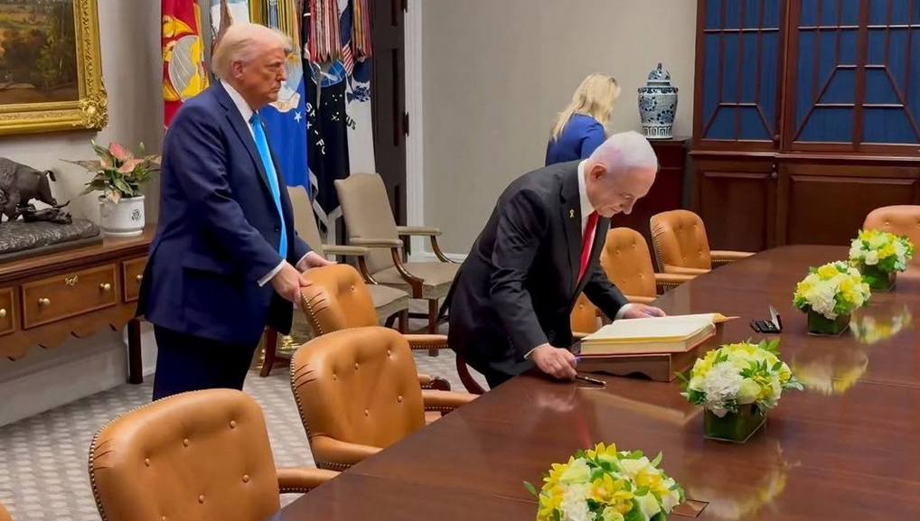 Israeli PM Netanyahu thanked US President Trump for his 